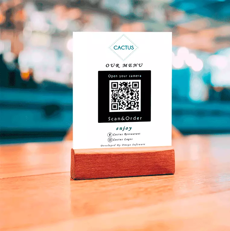 qr code O-Menu
